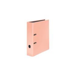 Falken PastellColour Ordner DIN A4 80 mm Orange 2 Ringe Pappkarton Glänzend
