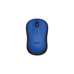 Logitech M220 Silent Kabellose Optische Maus Beidhändig 3 Tasten 2,4 GHz Blau (910-004879)