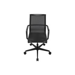 TOPSTAR Basic Tilt Bürostuhl Fixierte Armlehnen SITNESS LIFE 40 Netz Schwarz