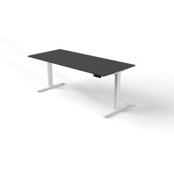 Kerkmann Move 3 Sitz-Stehschreibtisch Anthrazit 800 x 1.200 x 1.800 mm