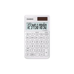 CASIO Taschenrechner BIC SL1000SCW 10-stellig weiss
