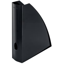Leitz Recycle Stehsammler 5326 A4 CO2 Neutral 98% Recycelter Kunststoff Schwarz 7,5 x 25,8 x 31,2 cm