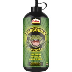 Pattex Holzleim Permanent Crocodile Power Flüssig Transparent 225 g PCHL4