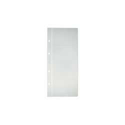 DURABLE Ersatzhüllen 2387-19 A4 80 Karten Transparent 11,2 x 9,5 x 28,4 cm 10 Stück