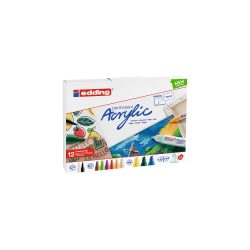 EDDING Acrylmarker acrylic-12S Starterset gross 12 St&uuml;ck