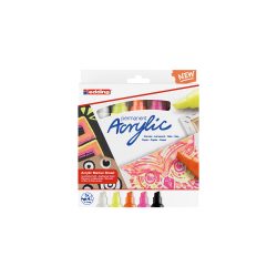 Edding Marker Acryl E-5000 Farbig sortiert 5 Stück