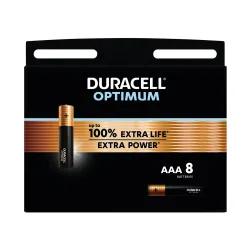 Duracell Batterien Optimum AAA 8 Stück