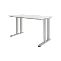 Hammerbacher Schreibtisch VHD41608S/W Weiß 160 x 80 cm