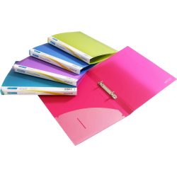 Rapesco Ringbuch A4 2 Ringe Farbig assortiert 10 Stück