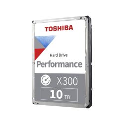 TOSHIBA Interne Festplatte X300 HDWR11AUZSVA 10 TB Schwarz, Silber