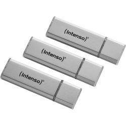 Intenso USB Stick Silber 32GB Triple Pack