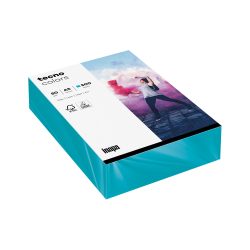 tecno DIN A5 Papier Türkisblau 80 g/m² 500 Blatt