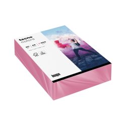 tecno DIN A5 Papier Rosa 80 g/m² 500 Blatt
