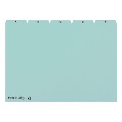 Biella Leitkarten A-Z blau A4 24 x 31 x 1,4 cm Karton