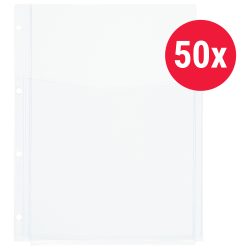 Biella Känguruh Zeigetaschen mit 4 Löchern Everyday Genarbt A4 Packung mit 50 Stück