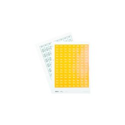 Biella 2022 Jahresetiketten Selbstklebend 315 x 245 mm 4 Bögen 20 Blatt à 64 Etiketten