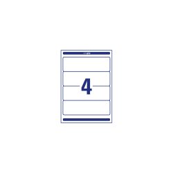 AVERY Zweckform L4761-10 Ordneretiketten A4 Weiss 61 x 192 mm 10 Blatt à 4 Etiketten