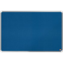 Nobo Pinnwand Premium Plus Filz Blau 90 x 60 cm