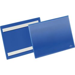 Durable Selbstklebende Kennzeichnungstasche PP 223 x 163 x 17 mm 50 Stück