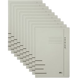 Jalema Clip File Secolor Folio 3103707 Grau 10 Stück