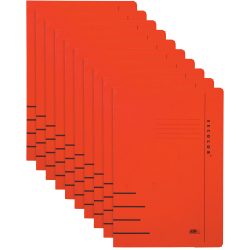 Djois Secolor Clip File Folio 3103715 Rot 10 Stück