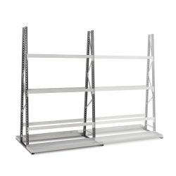 MANORGA Doppelseitiger Vertikales Startregal Epsivol Vormontiert 1.800 x 2.500 Mm