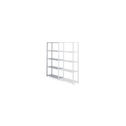 MANORGA Anbauregal mit 5 Ebenen Adaptiv 1.250 x 400 x 2.000 mm
