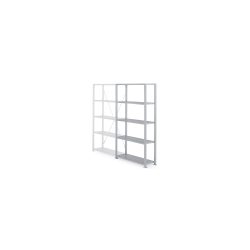 MANORGA Anbauregal mit 5 Ebenen Adaptiv 1.000 x 500 x 2.000 mm
