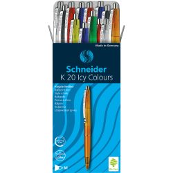 Schneider Kugelschreiber K20 Blau 0.5 mm 20 Stück
