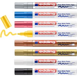 edding Lackmarker e-750 Filzspitze 2-4 mm