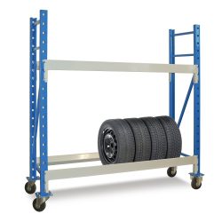 MANORGA Reifenträger-Wagen Epsivol Blau 3000 x 2500 mm