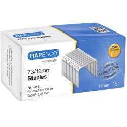 Rapesco Heftklammern 73/12 1261 Stahl Silber 2000 Stück