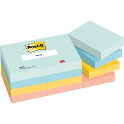 Post-it Haftnotizen Beachside Colour Collection 51 x 38 mm Farbig sortiert 12 Blöcke à 100 Blatt