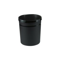 Papierkorb 18 l HAN GRIP KARMA (Ø x H) 312 mm x 350 mm Öko-Schwarz 1 St.