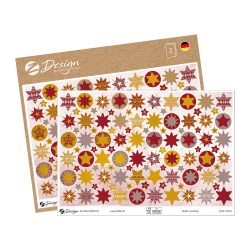 AVERY Zweckform Papier Weihnachtssticker 18,5 cm 202 Stück