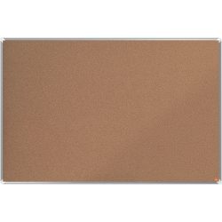 Nobo Premium Plus Wandmontierbare Pinnwand 1915182 Kork Alurahmen 1500 x 1000 mm Braun