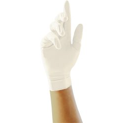 UNICARE Einweghandschuhe Latex Ungepudert Extra Large (XL) Natur 100 Stück