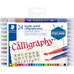 STAEDTLER Kalligraphie-Stifte Farbig sortiert 24 Stück