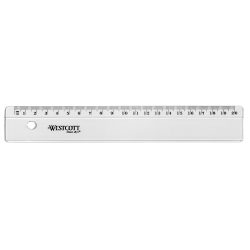 Westcott Lineal E-10151 BP Transparent PS (Polystyrol) 20 cm