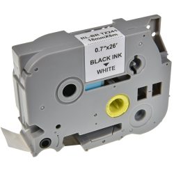P-touch Beschriftungsband Kompatibel Brother TZe-241 5BRT241-WT Selbsthaftend Schwarz auf Weiss 67,5 mm x 8 m