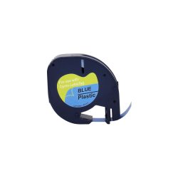 LT Beschriftungsband Kompatibel DYMO 91225 RL-D-91225 Selbsthaftend Blau 56 mm x 4 m