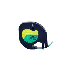 LT Beschriftungsband Kompatibel DYMO 91224 RL-D-91224 Slelbsthaftend Grün 56 mm x 4 m