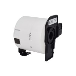 QL Etikettenrolle Kompatibel Brother DK-11202 5BR11202 Selbsthaftend Schwarz auf Weiss 90 x 91 mm 300 Etiketten