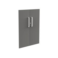 Kerkmann Schranktüren Holz Graphit 760 x 16 x 1040 mm