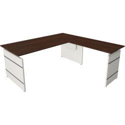 Kerkmann Sitz-Stehschreibtisch Form 4 L-Förmig Höhenverstellbar 1800 x 1800 x 760 mm