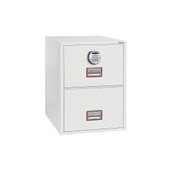 Phoenix Aktenschrank FS2272E Elektronisch Weiss 570 x 700 x 765 mm