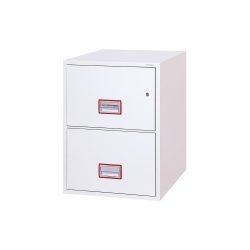 Phoenix Aktenschrank FS2272K Schlüssel Weiss 570 x 700 x 765 mm