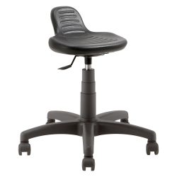 Hocker Kunststoff Schwarz CONFORT 01/PG 640 x 640 x 920 mm