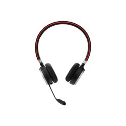 Jabra Evolve Evolve 65 SE UC Kabelgebundenes & drahtloses Stereo-Headset Over-the-head Geräuschunterdrückung Bluetooth Schwarz
