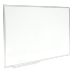 Whiteboard Weiss 90 x 60 mm Aluminiumrahmen
